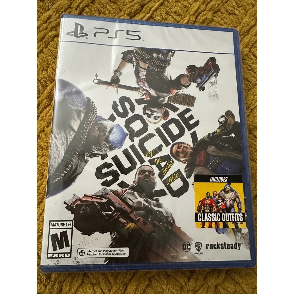 Warner Bros Suicide Squad Kill the Justice League PS5 Blue New Classic‎ Outfits
